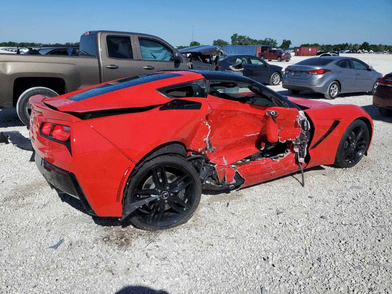 Photo 2 VIN: 1G1YA2D78F5116487 - CHEVROLET CORVETTE 