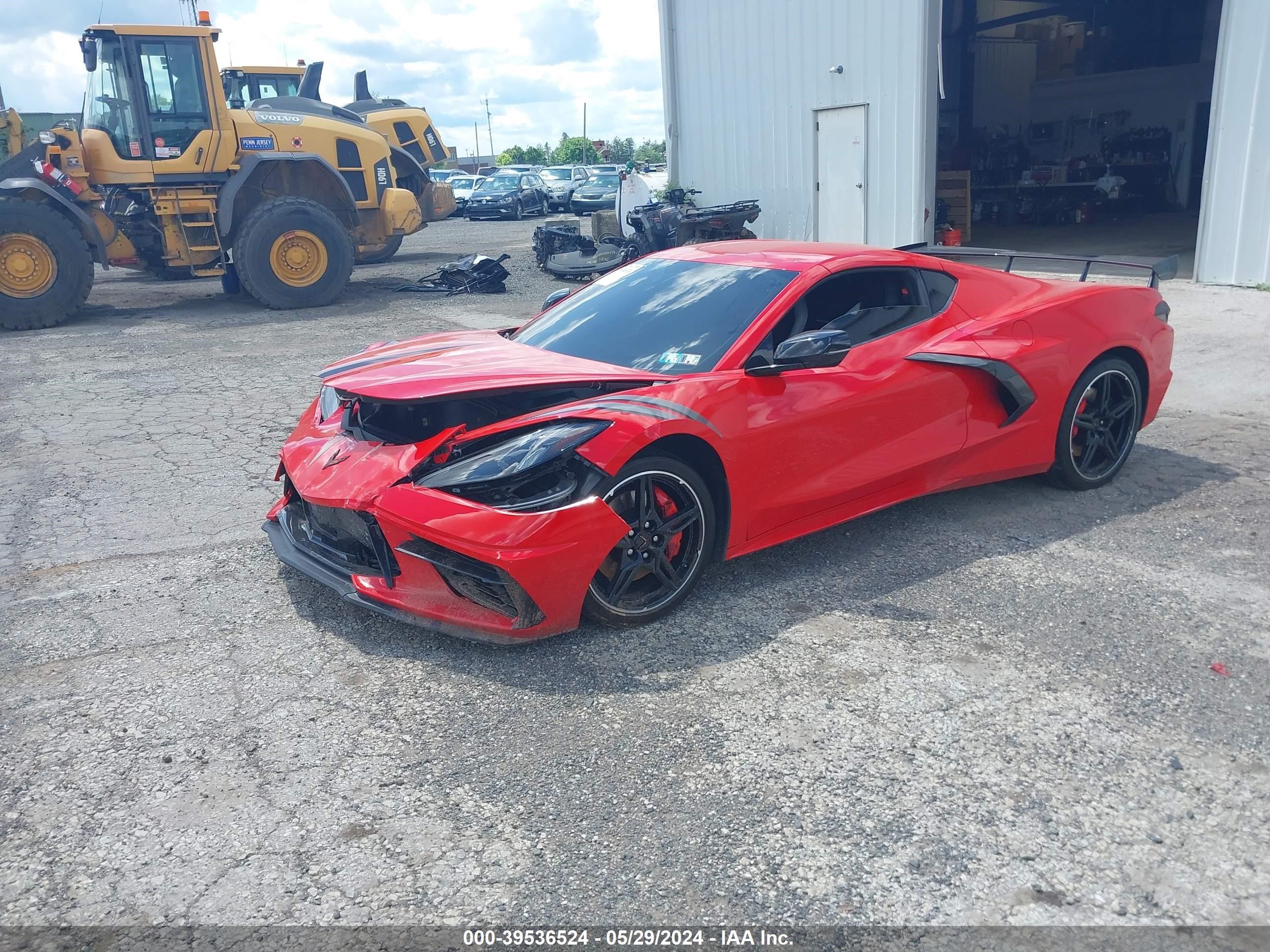 Photo 1 VIN: 1G1YB2D46N5110625 - CHEVROLET CORVETTE 