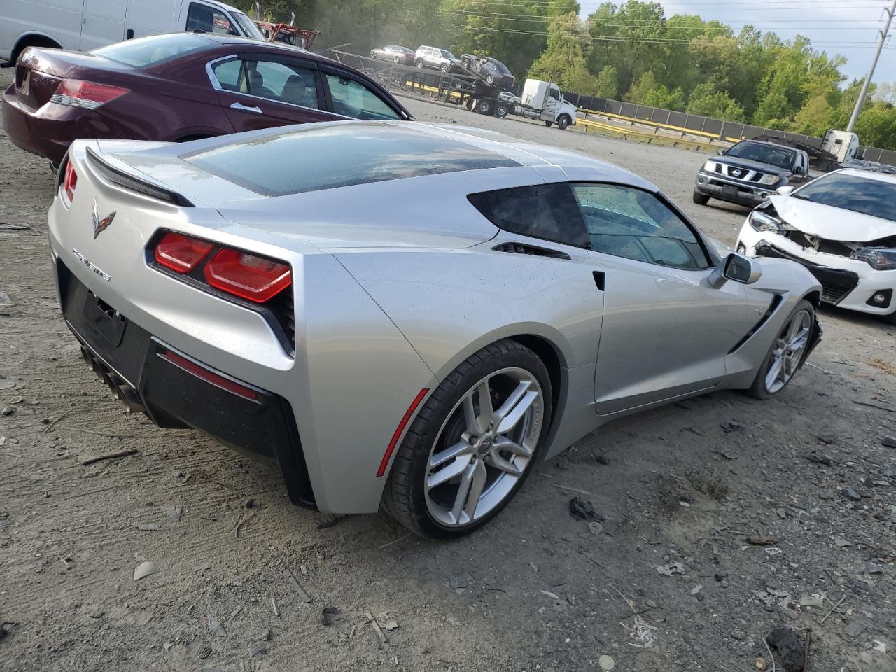 Photo 2 VIN: 1G1YB2D77J5102005 - CHEVROLET CORVETTE 