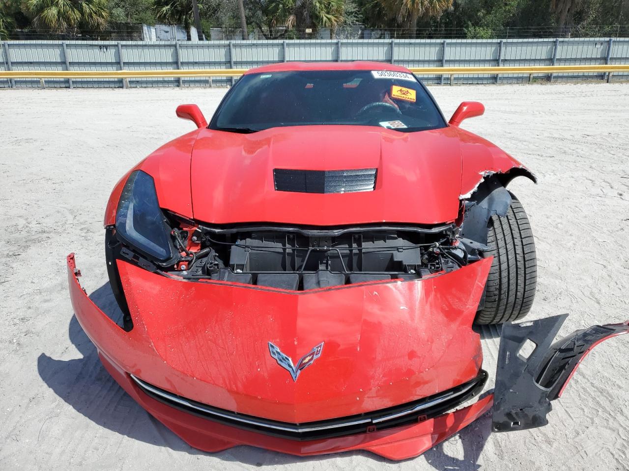 Photo 4 VIN: 1G1YB2D78H5122743 - CHEVROLET CORVETTE 