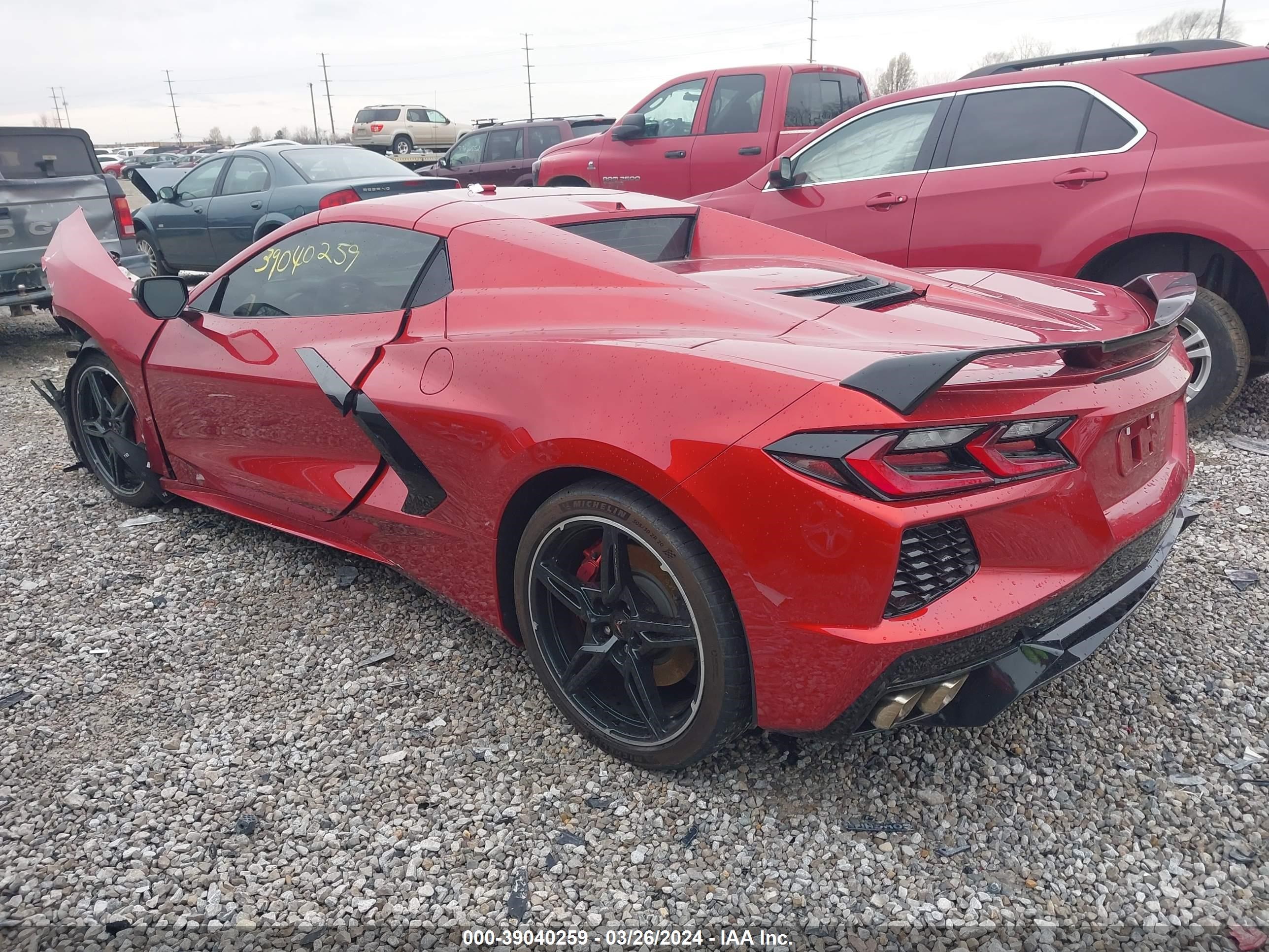 Photo 2 VIN: 1G1YB3D46M5122651 - CHEVROLET CORVETTE 