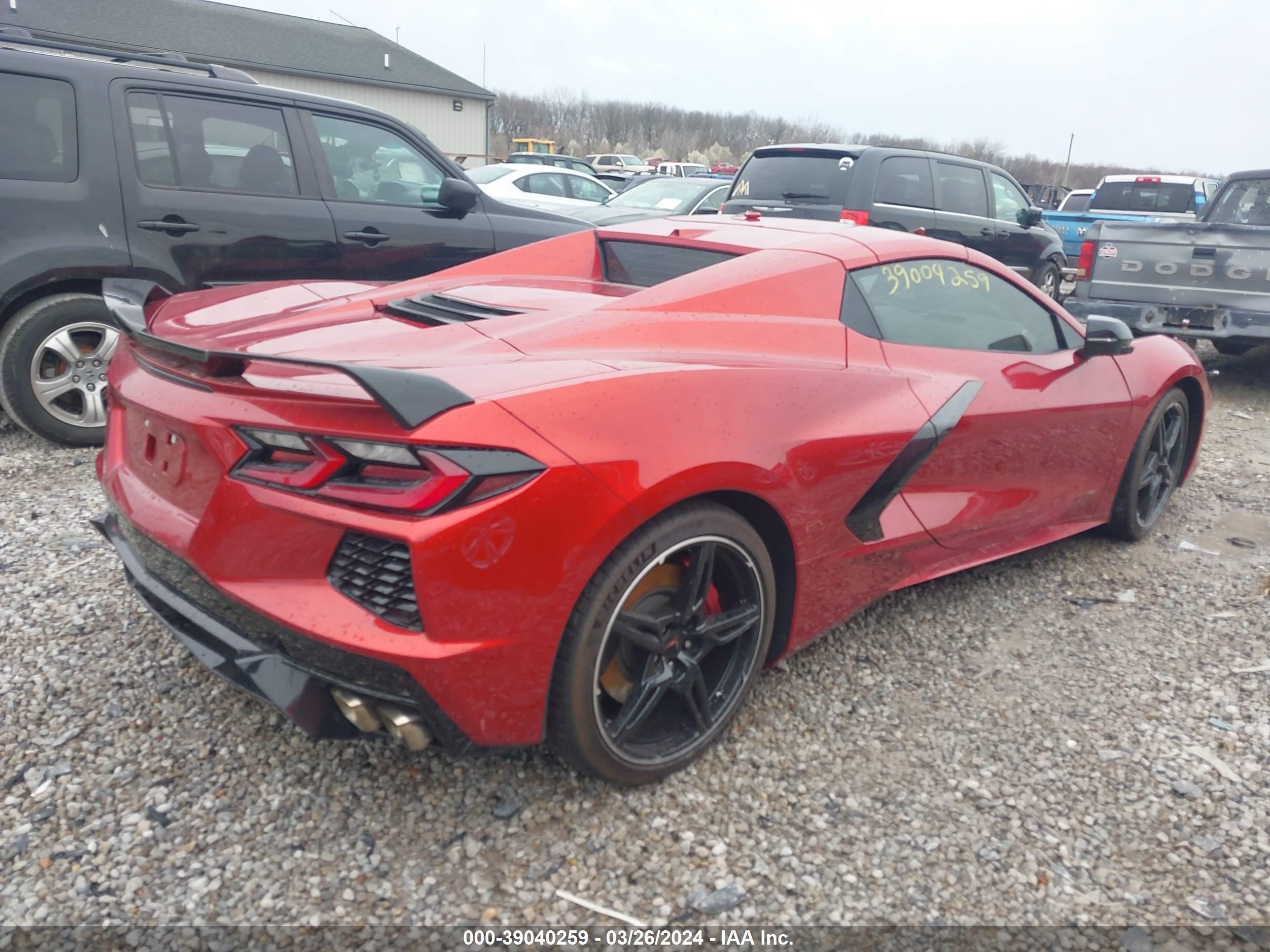 Photo 3 VIN: 1G1YB3D46M5122651 - CHEVROLET CORVETTE 