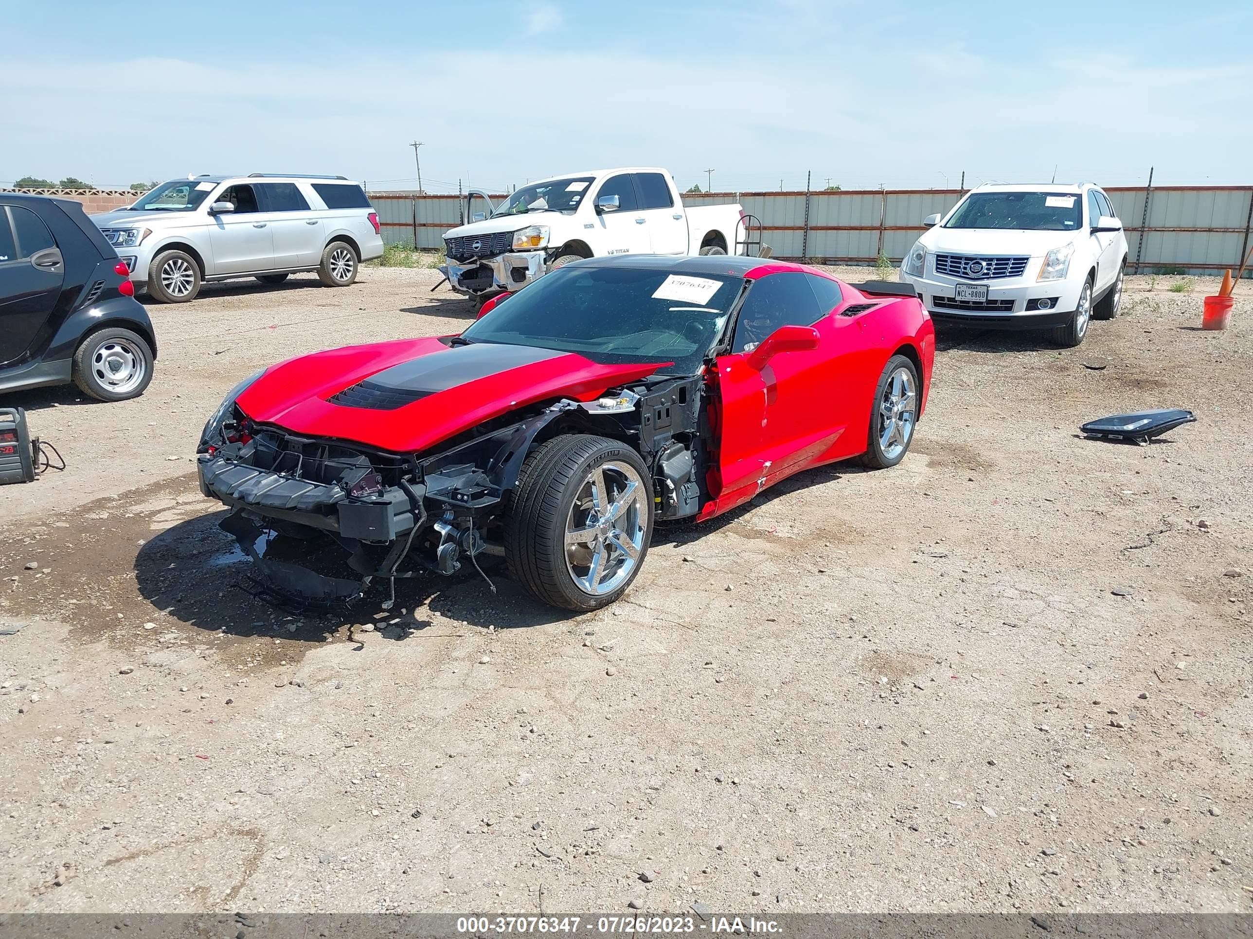 Photo 1 VIN: 1G1YC2D72E5103436 - CHEVROLET CORVETTE 