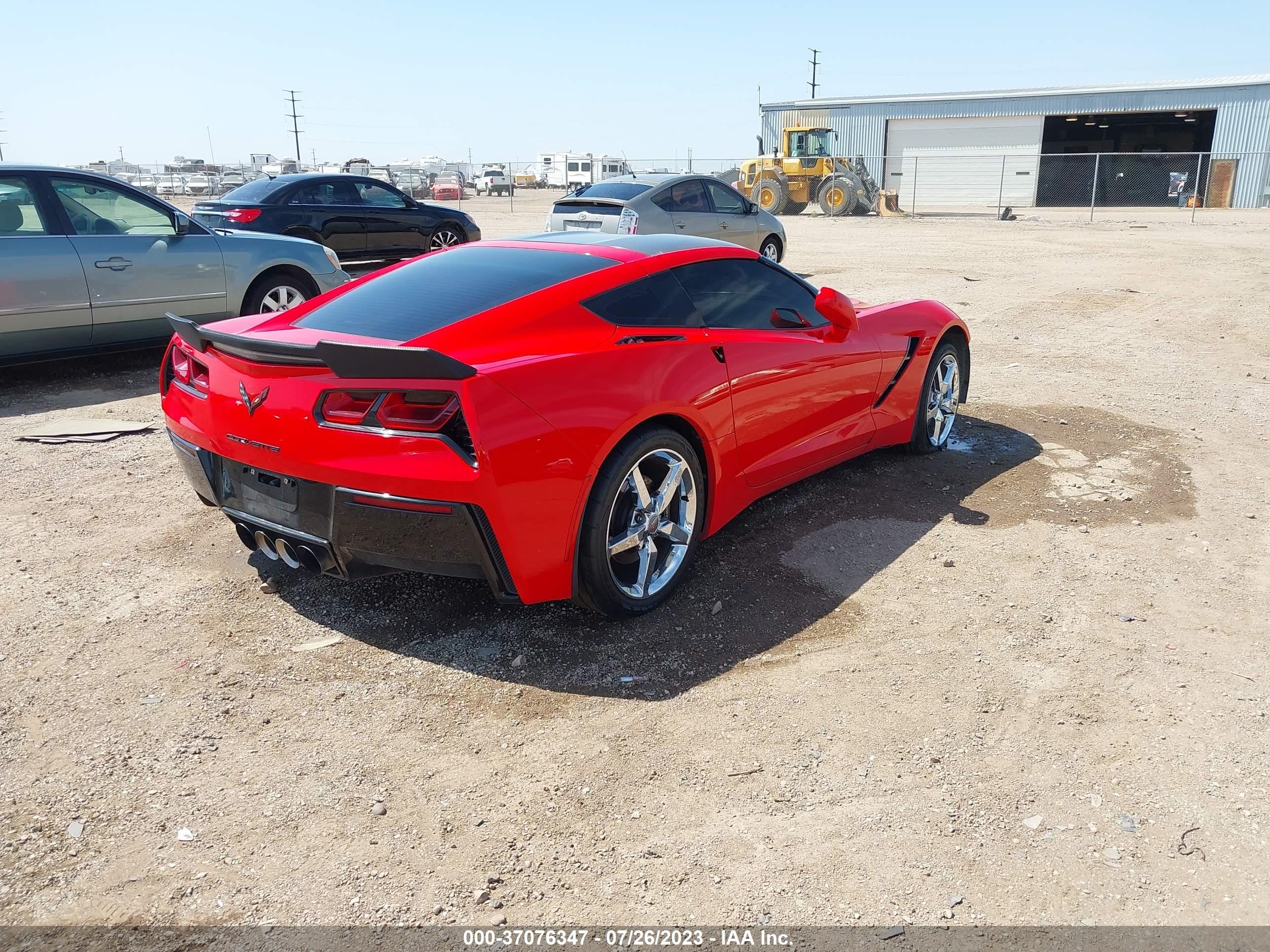 Photo 3 VIN: 1G1YC2D72E5103436 - CHEVROLET CORVETTE 