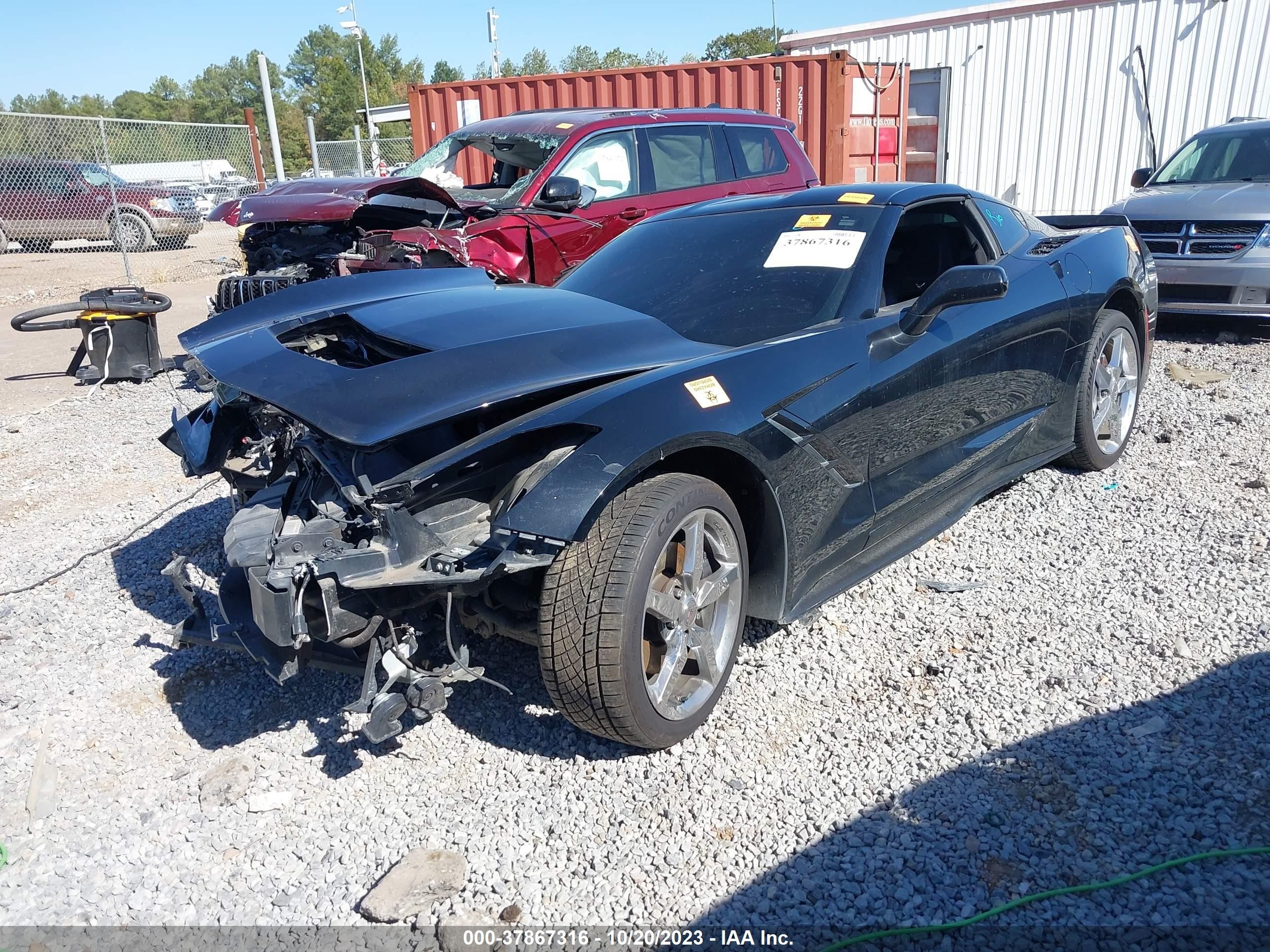 Photo 1 VIN: 1G1YC2D7XE5105693 - CHEVROLET CORVETTE 