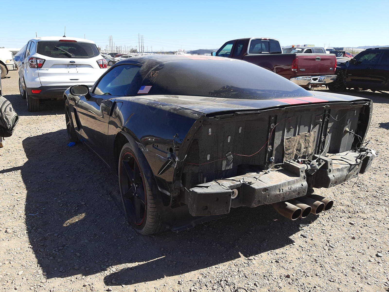 Photo 2 VIN: 1G1YC2DW7C5107440 - CHEVROLET CORVETTE 