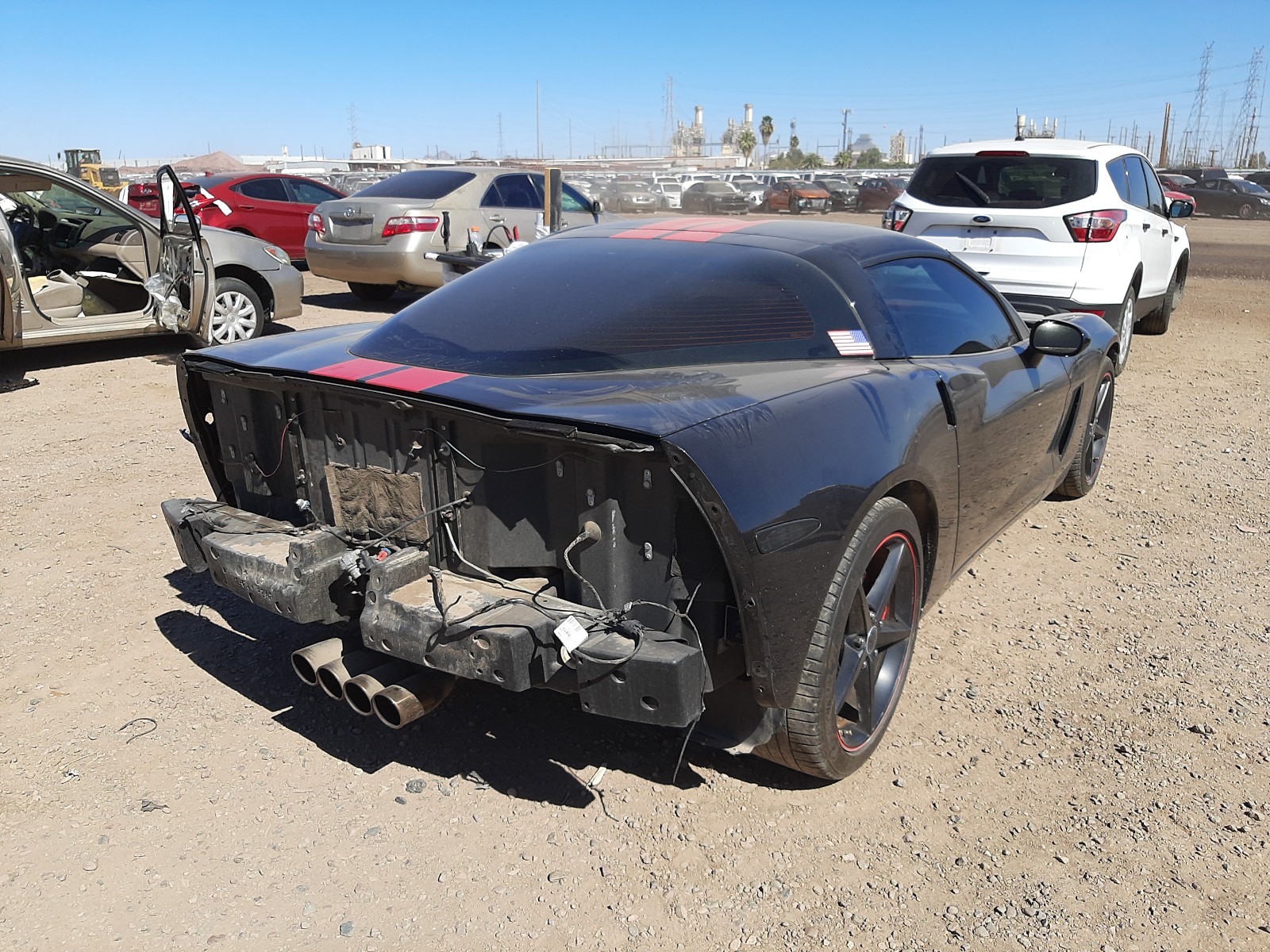 Photo 3 VIN: 1G1YC2DW7C5107440 - CHEVROLET CORVETTE 