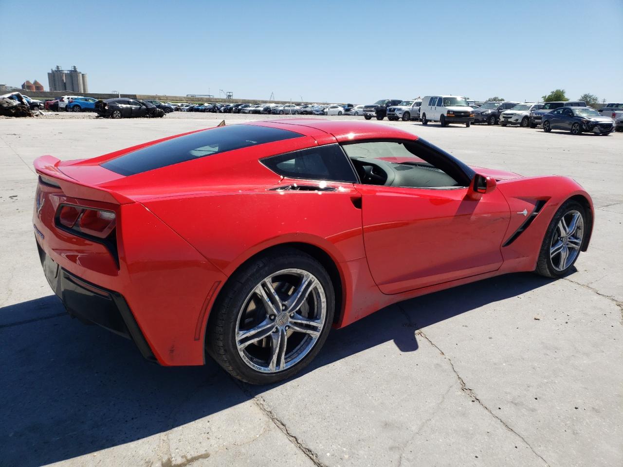 Photo 2 VIN: 1G1YD2D74H5102046 - CHEVROLET CORVETTE 