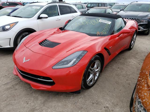 Photo 1 VIN: 1G1YD3D73H5107860 - CHEVROLET CORVETTE S 