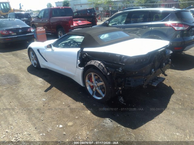 Photo 2 VIN: 1G1YD3D75E5130147 - CHEVROLET CORVETTE STINGRAY 