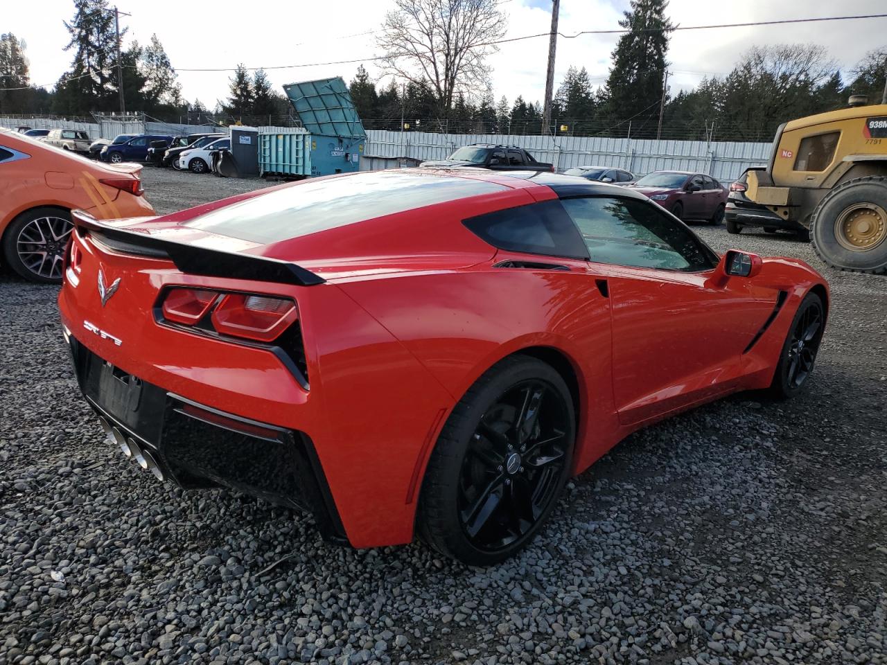 Photo 2 VIN: 1G1YF2D73J5105701 - CHEVROLET CORVETTE 