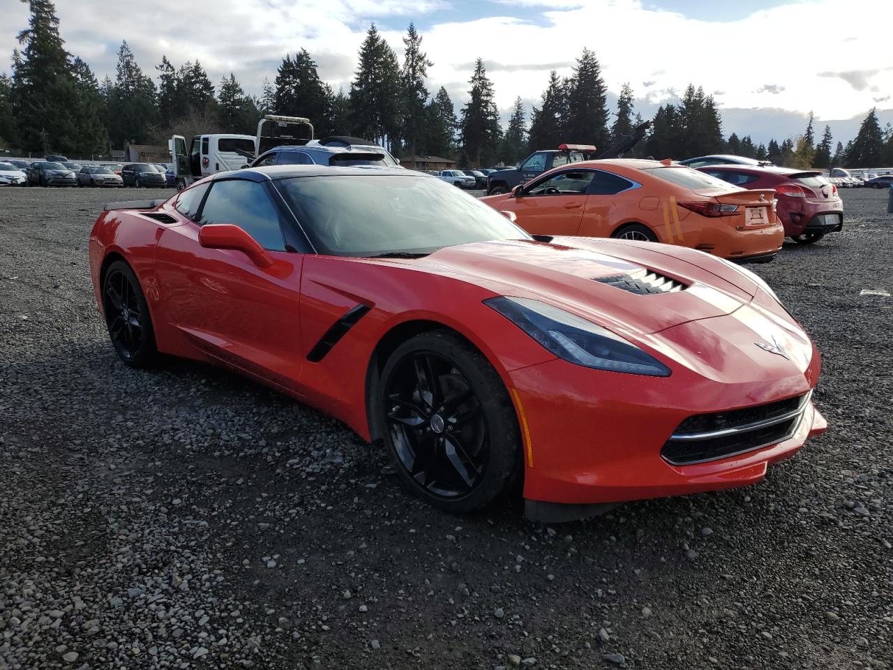 Photo 3 VIN: 1G1YF2D73J5105701 - CHEVROLET CORVETTE 