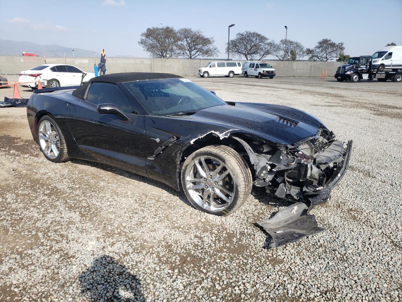 Photo 3 VIN: 1G1YF3D73K5117449 - CHEVROLET CORVETTE S 