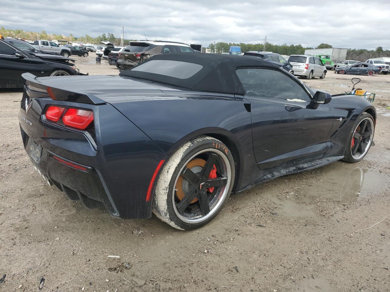 Photo 2 VIN: 1G1YF3D77E5115496 - CHEVROLET CORVETTE 