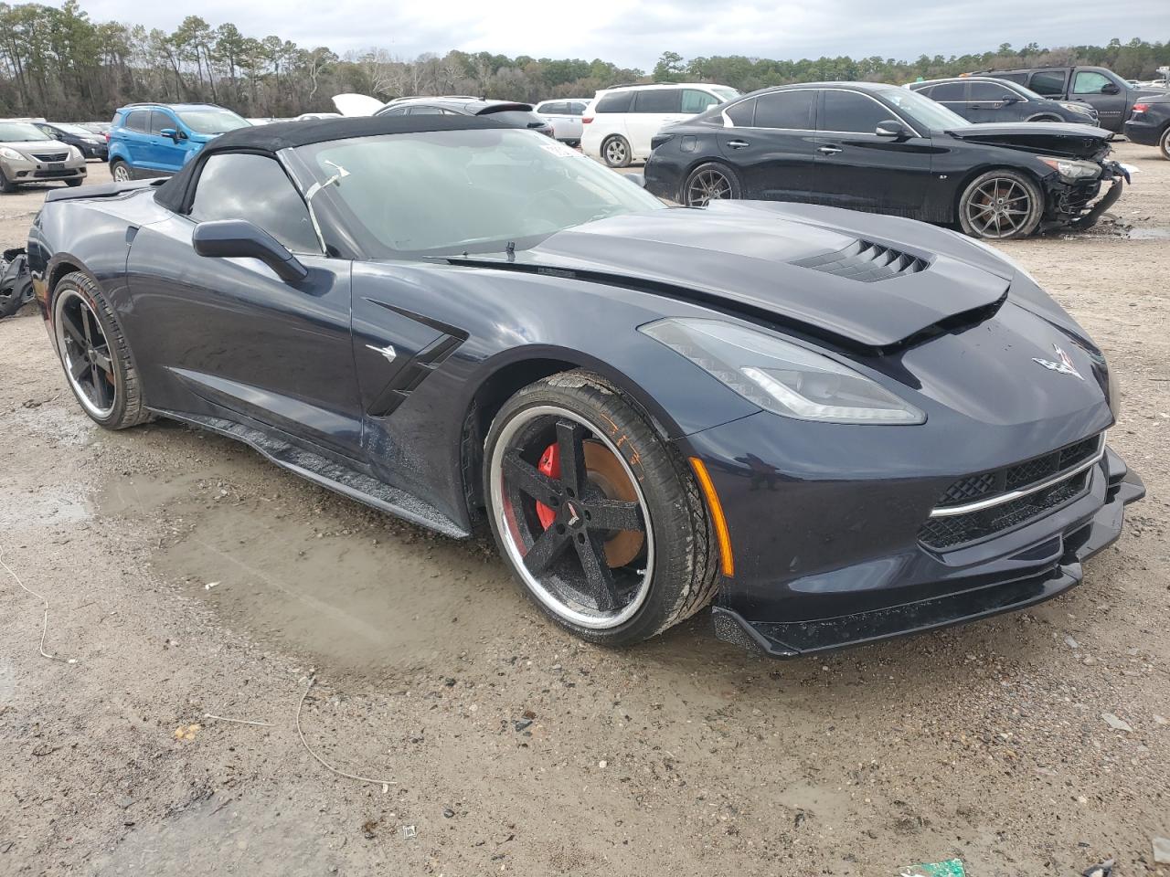 Photo 3 VIN: 1G1YF3D77E5115496 - CHEVROLET CORVETTE 