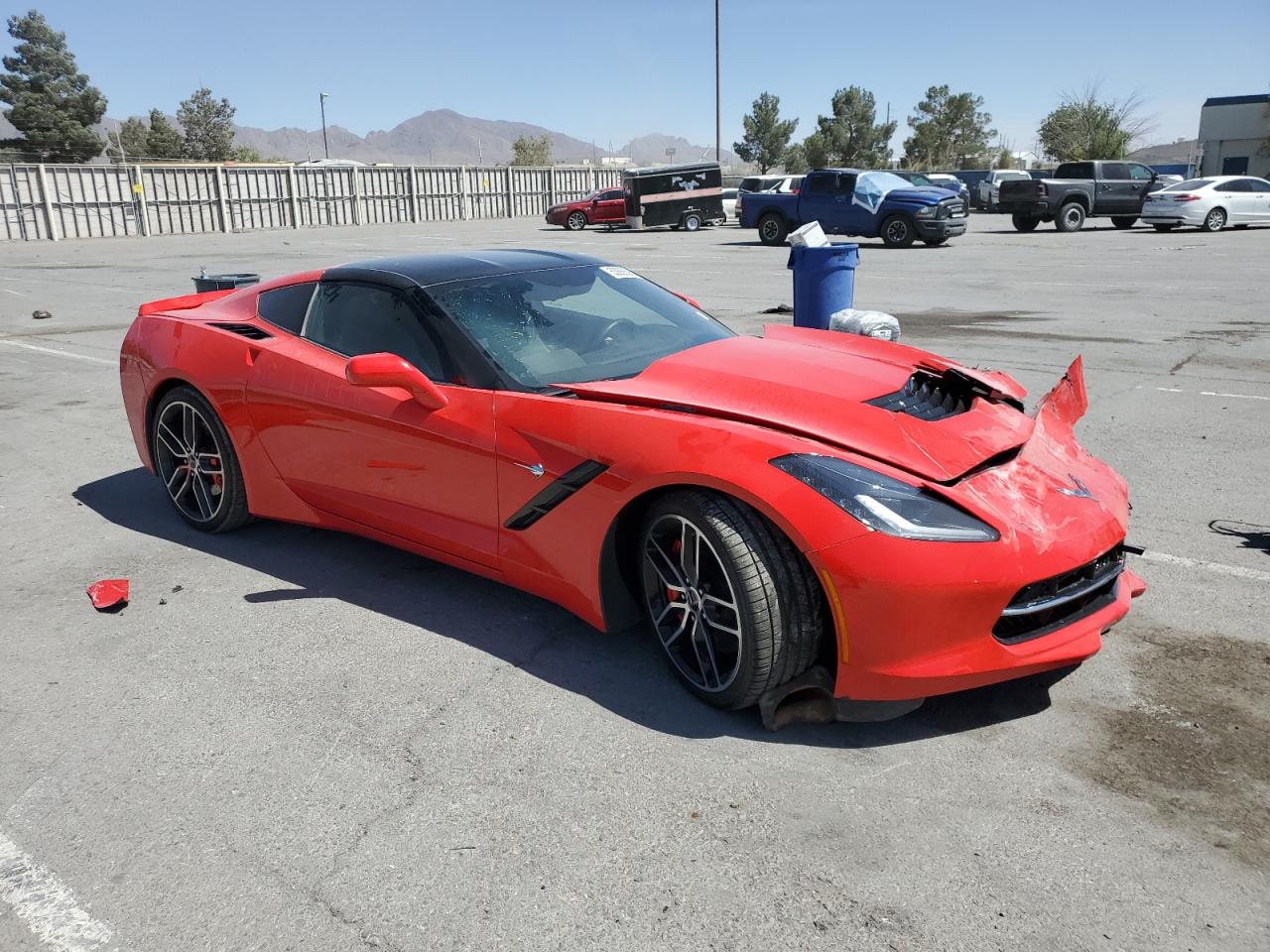 Photo 4 VIN: 1G1YG2D70F5107670 - CHEVROLET CORVETTE 