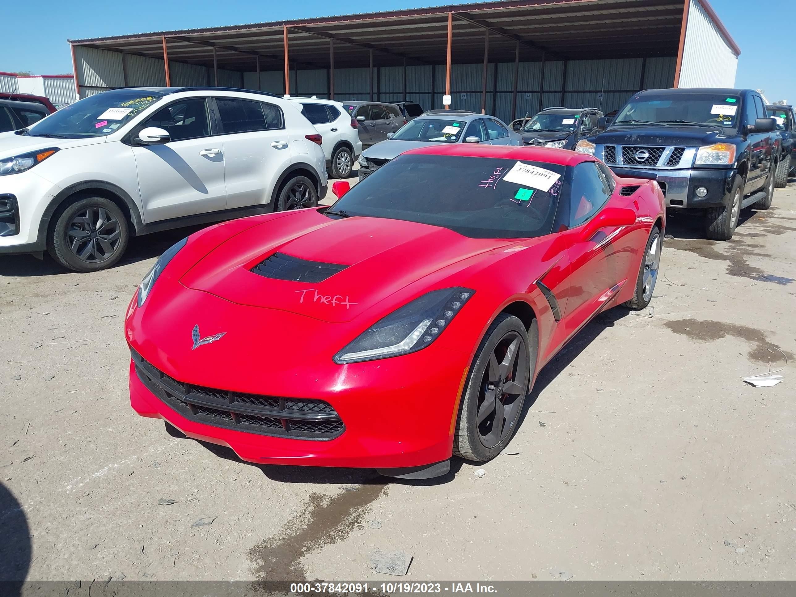 Photo 1 VIN: 1G1YG2D77E5124870 - CHEVROLET CORVETTE 