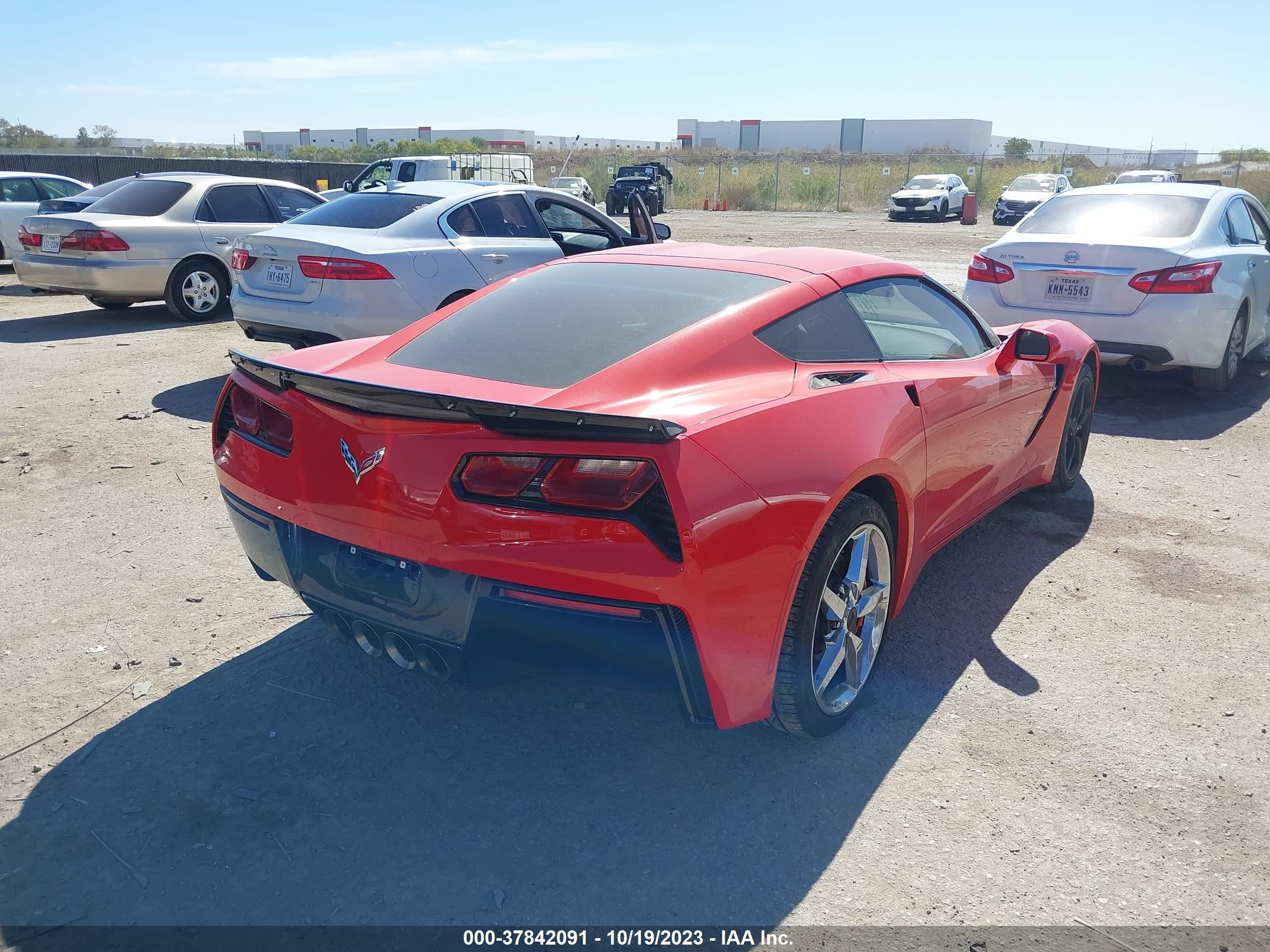 Photo 3 VIN: 1G1YG2D77E5124870 - CHEVROLET CORVETTE 