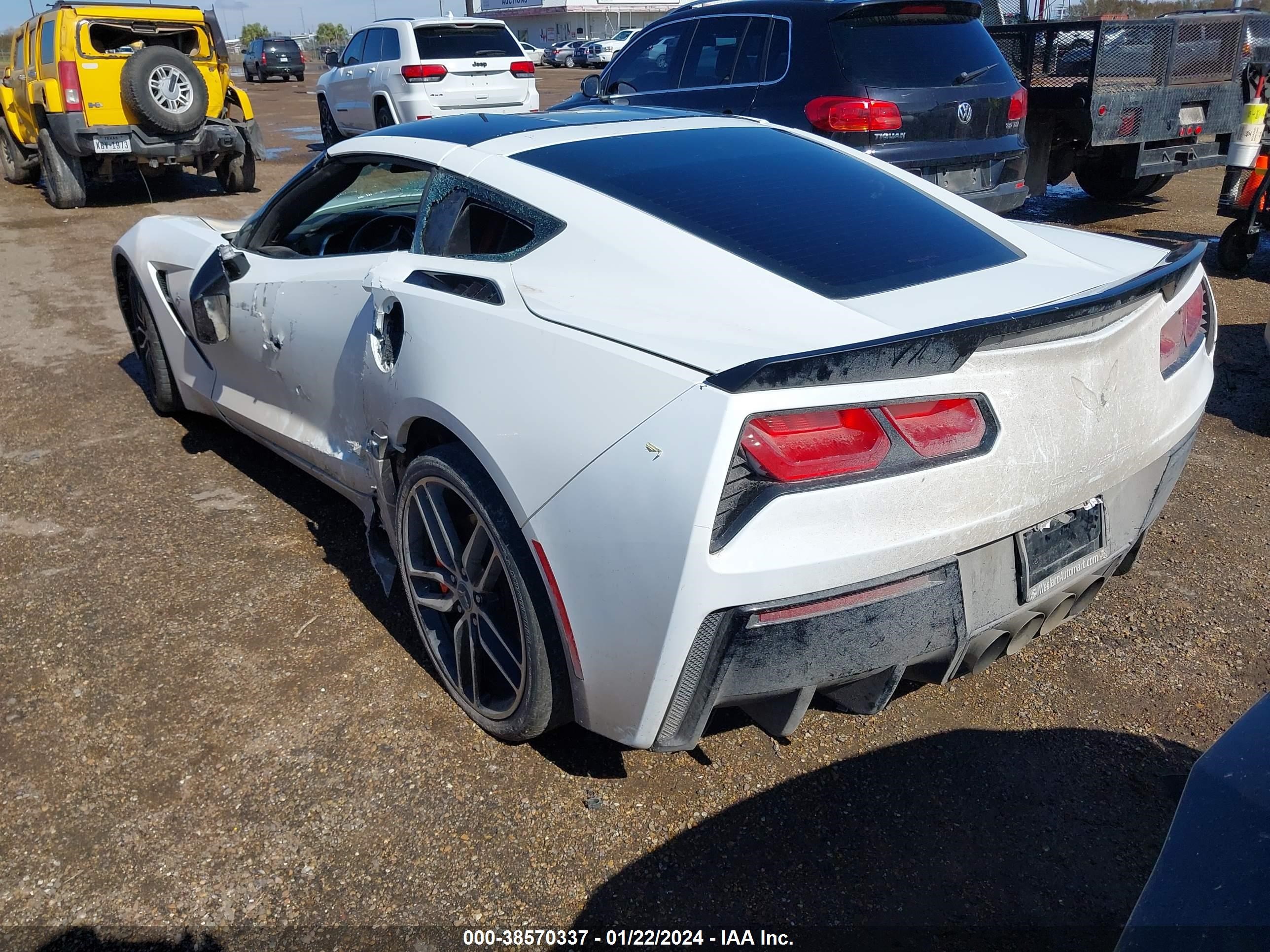 Photo 2 VIN: 1G1YH2D71E5133982 - CHEVROLET CORVETTE 