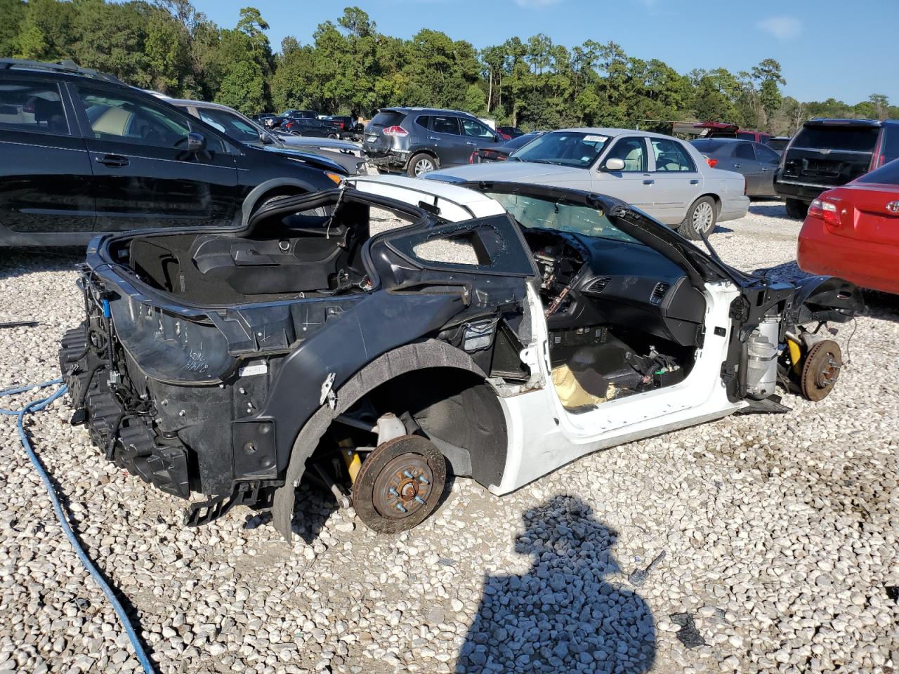 Photo 2 VIN: 1G1YJ2D76E5116695 - CHEVROLET CORVETTE 