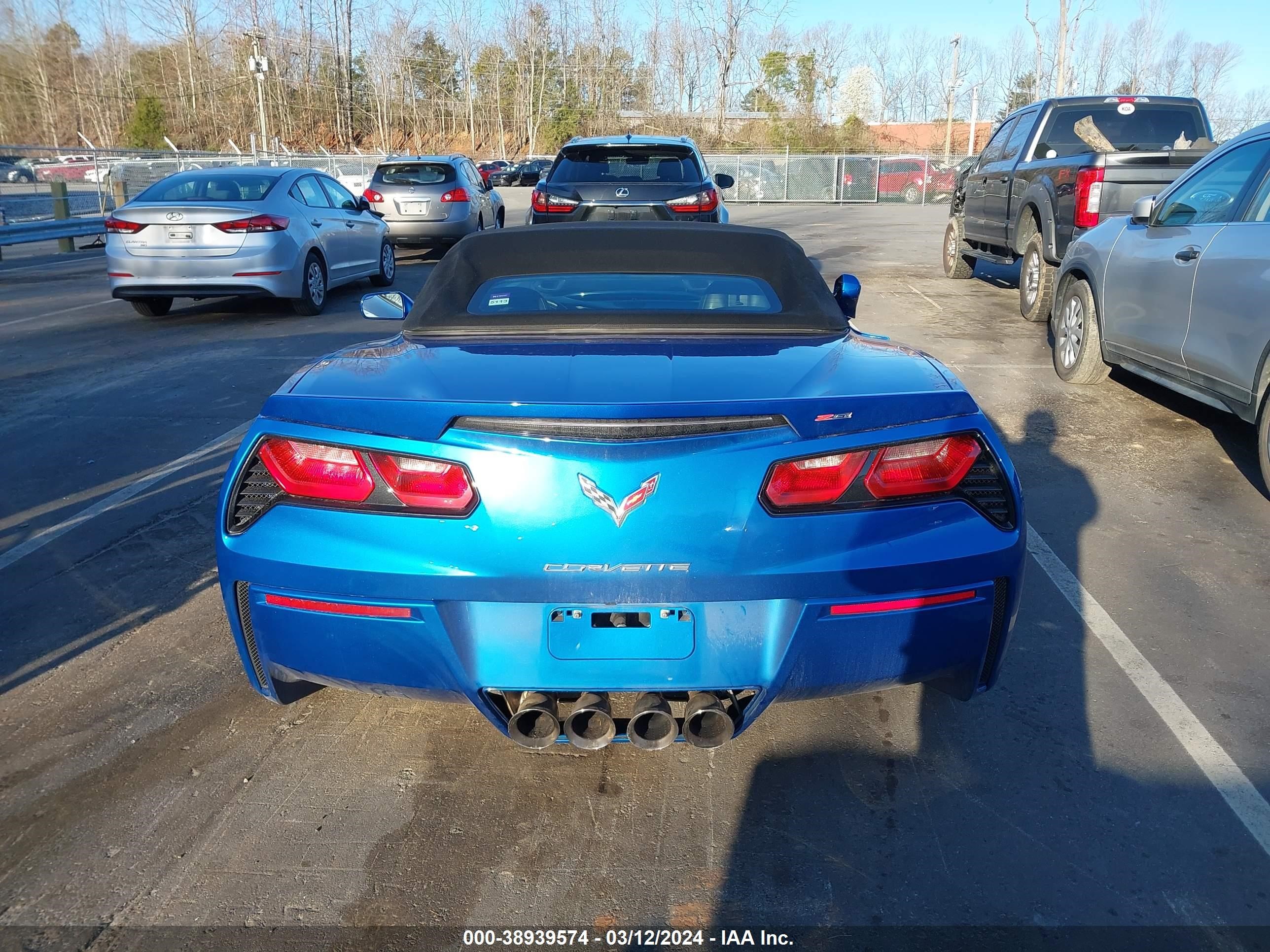 Photo 15 VIN: 1G1YJ3D74E5116006 - CHEVROLET CORVETTE 