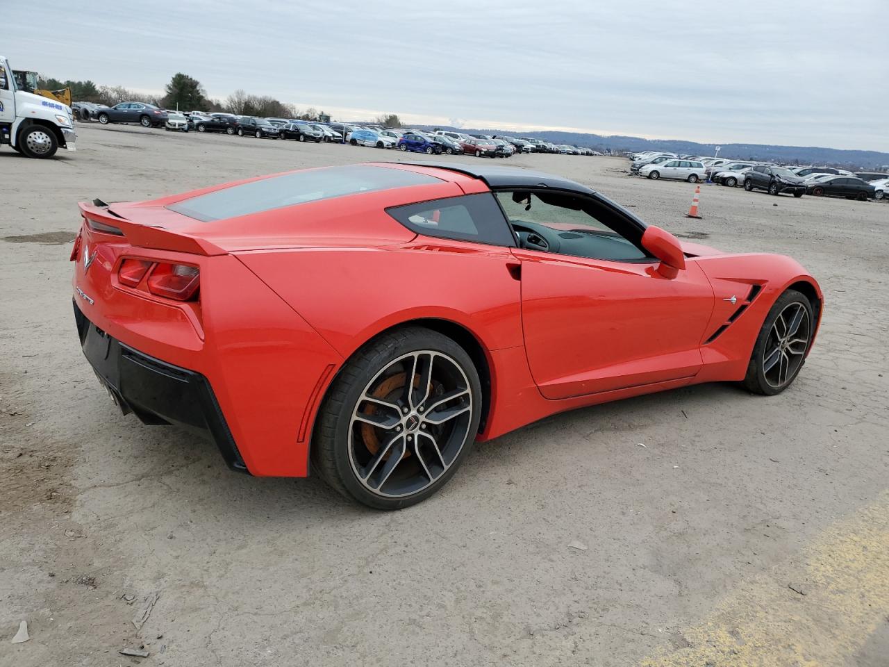 Photo 2 VIN: 1G1YL2D70H5104587 - CHEVROLET CORVETTE 