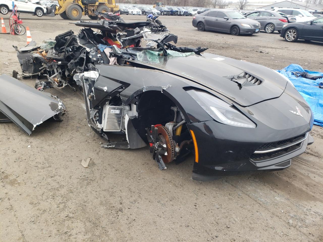 Photo 3 VIN: 1G1YL3D77E5129312 - CHEVROLET CORVETTE 