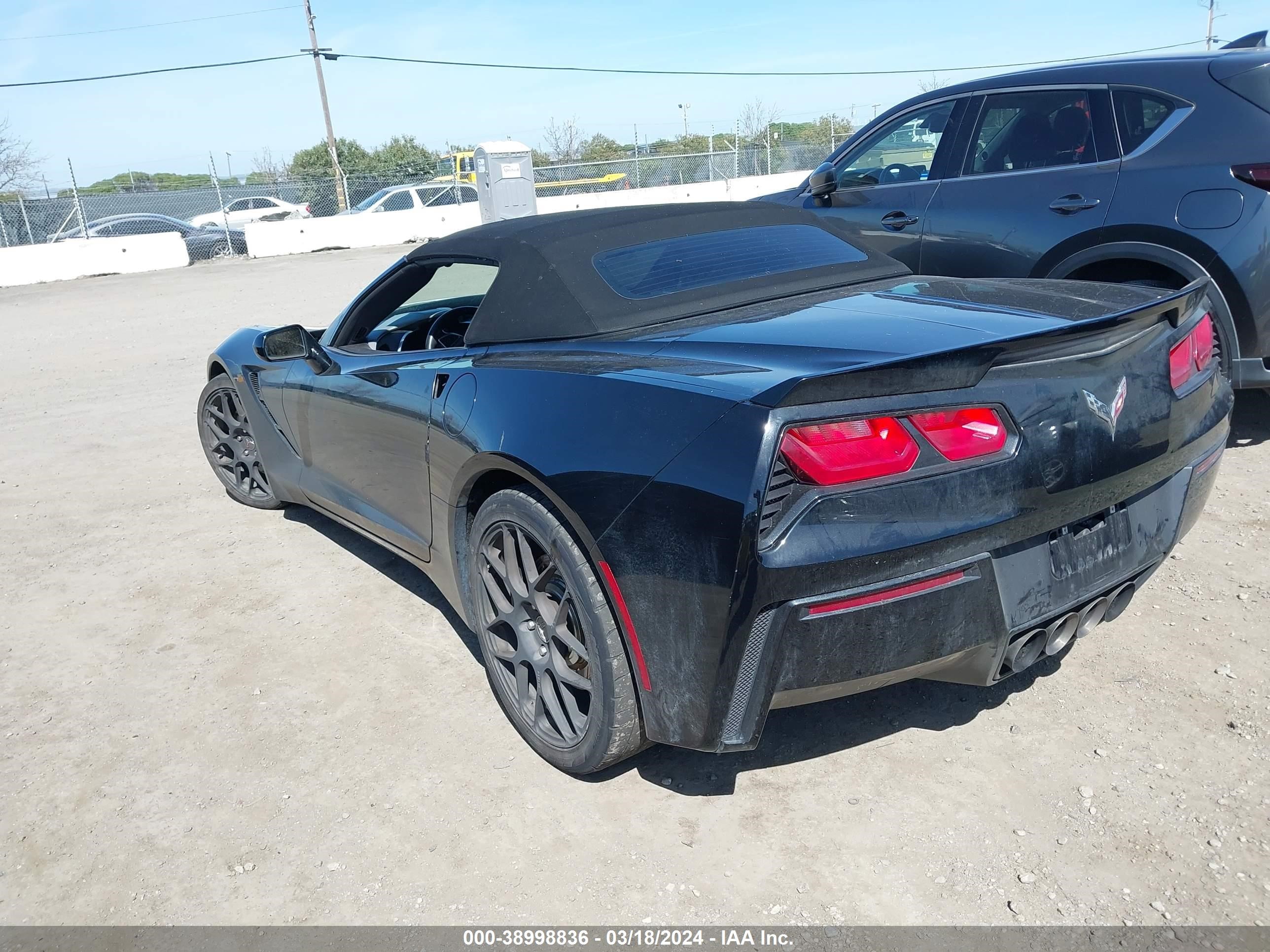 Photo 2 VIN: 1G1YL3D78E5110736 - CHEVROLET CORVETTE 