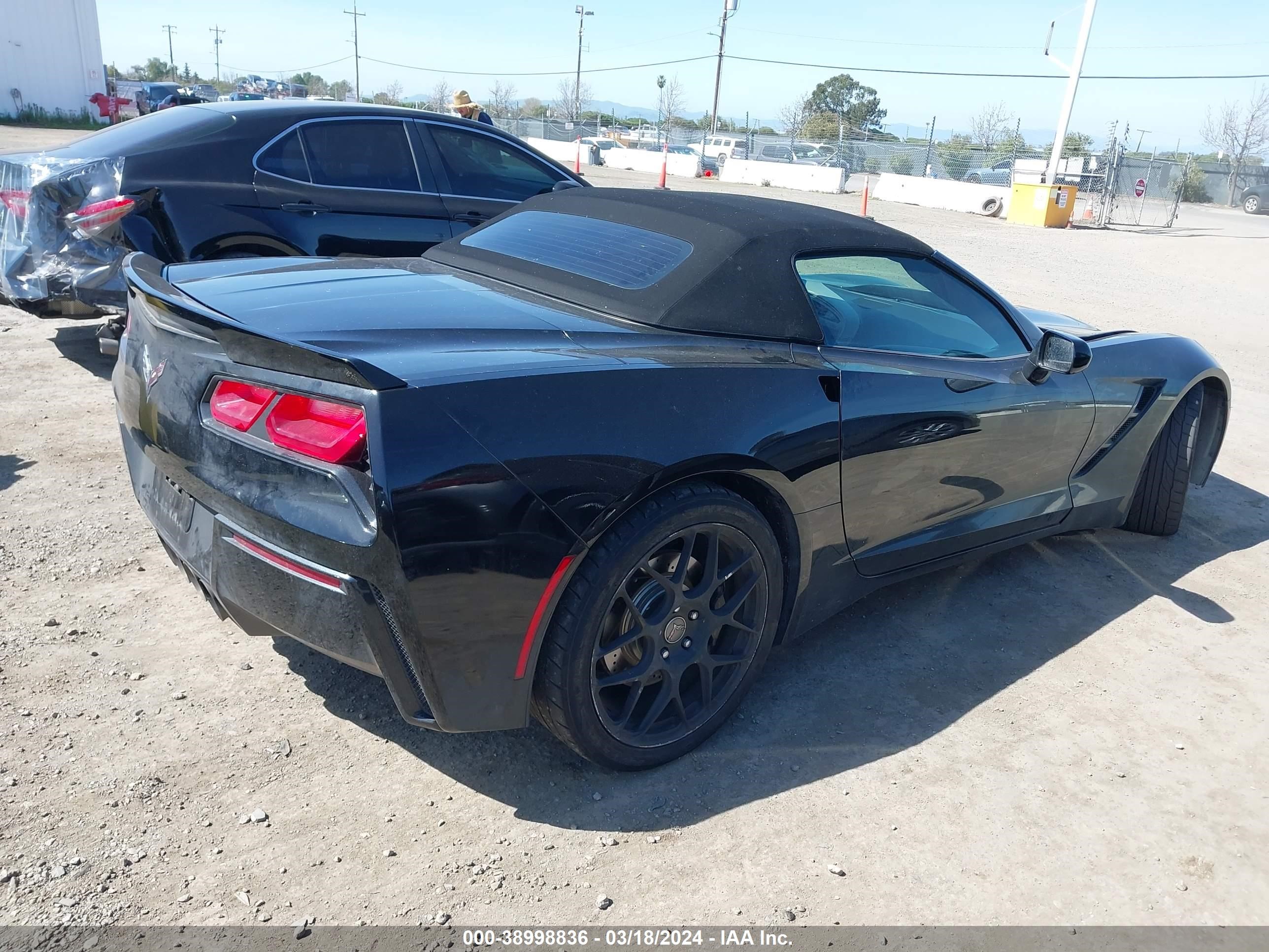 Photo 3 VIN: 1G1YL3D78E5110736 - CHEVROLET CORVETTE 