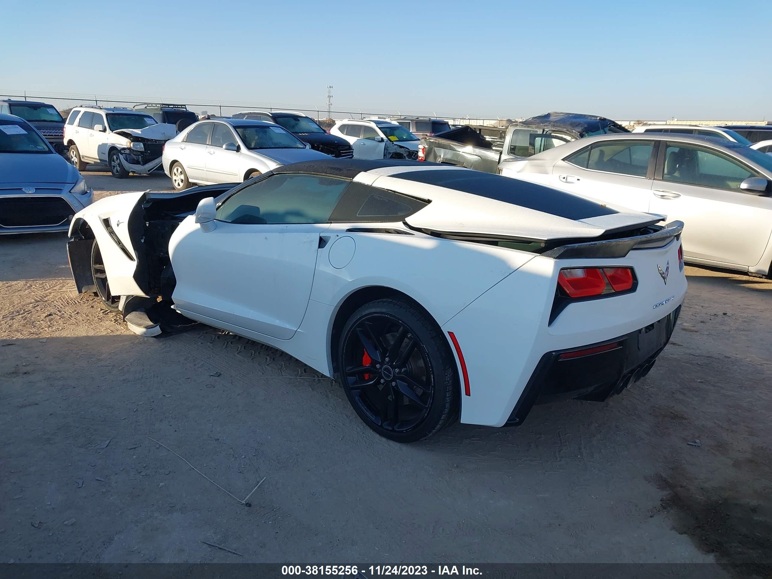 Photo 2 VIN: 1G1YM2D70E5105490 - CHEVROLET CORVETTE 