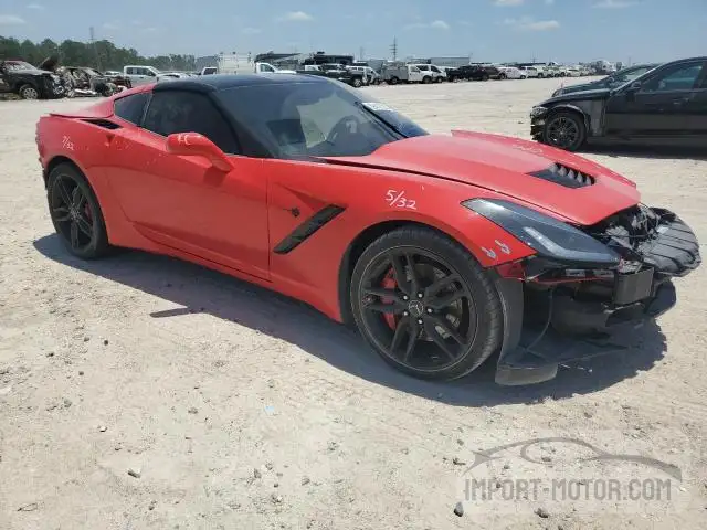 Photo 3 VIN: 1G1YM2D73F5123757 - CHEVROLET CORVETTE 