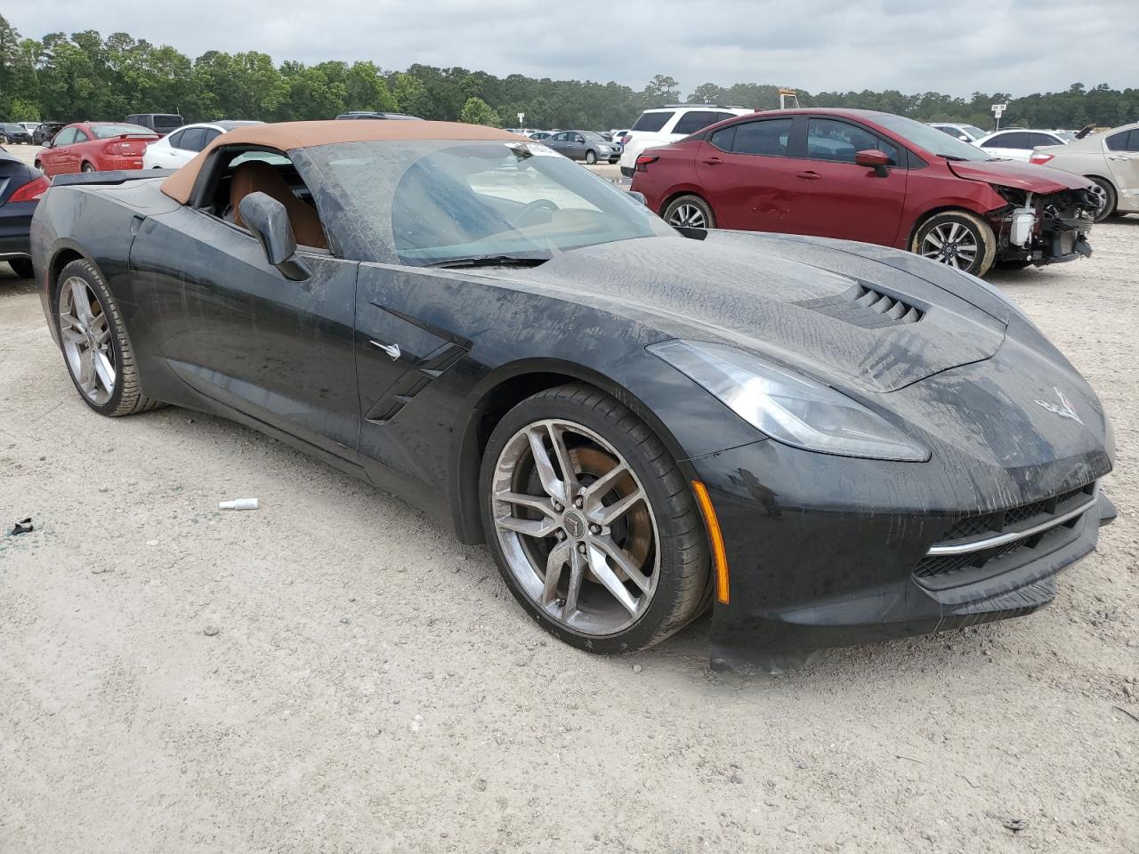 Photo 3 VIN: 1G1YM3D74E5107412 - CHEVROLET CORVETTE 