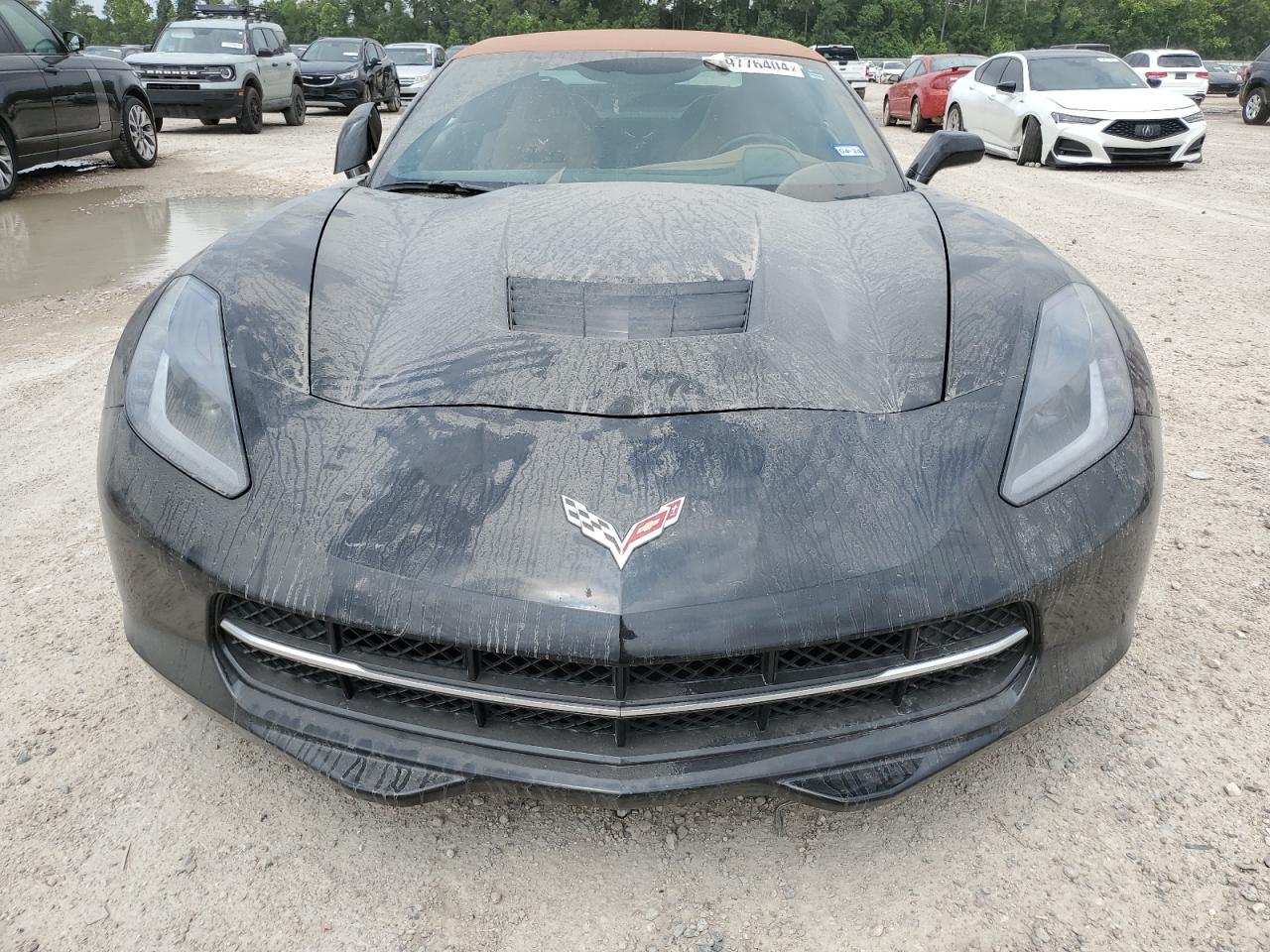 Photo 4 VIN: 1G1YM3D74E5107412 - CHEVROLET CORVETTE 