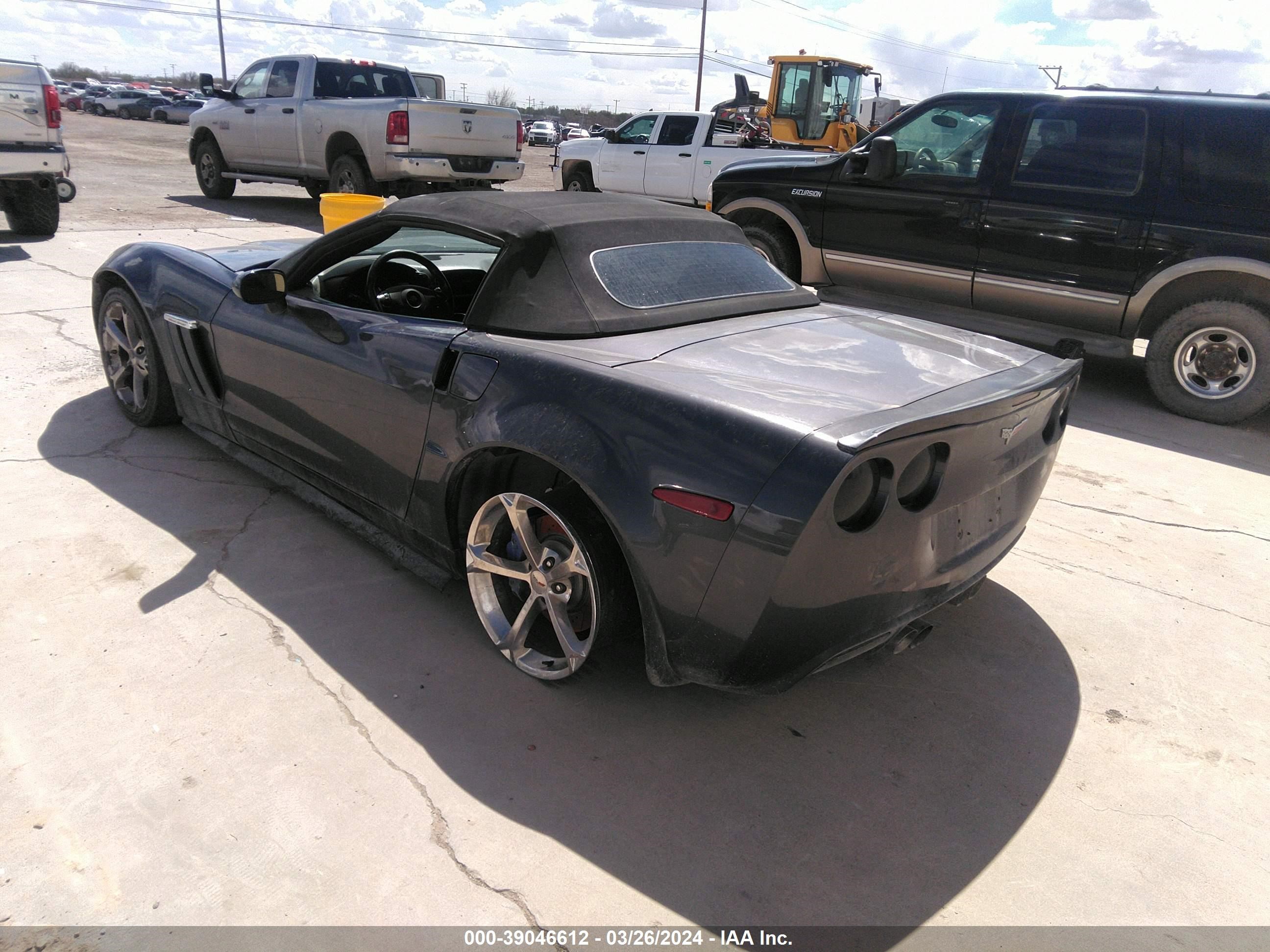 Photo 2 VIN: 1G1YW3DW7C5110528 - CHEVROLET CORVETTE 