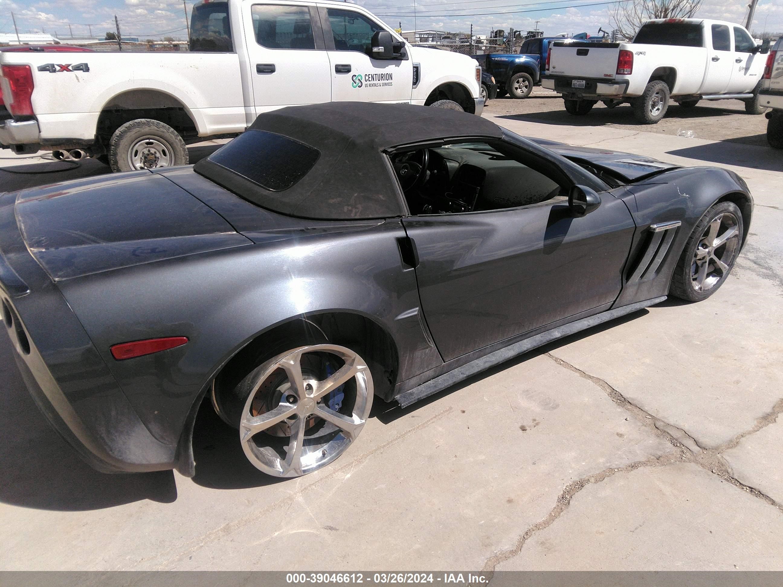 Photo 3 VIN: 1G1YW3DW7C5110528 - CHEVROLET CORVETTE 