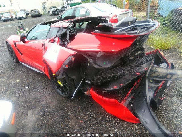 Photo 2 VIN: 1G1YX2D73H5124398 - CHEVROLET CORVETTE 