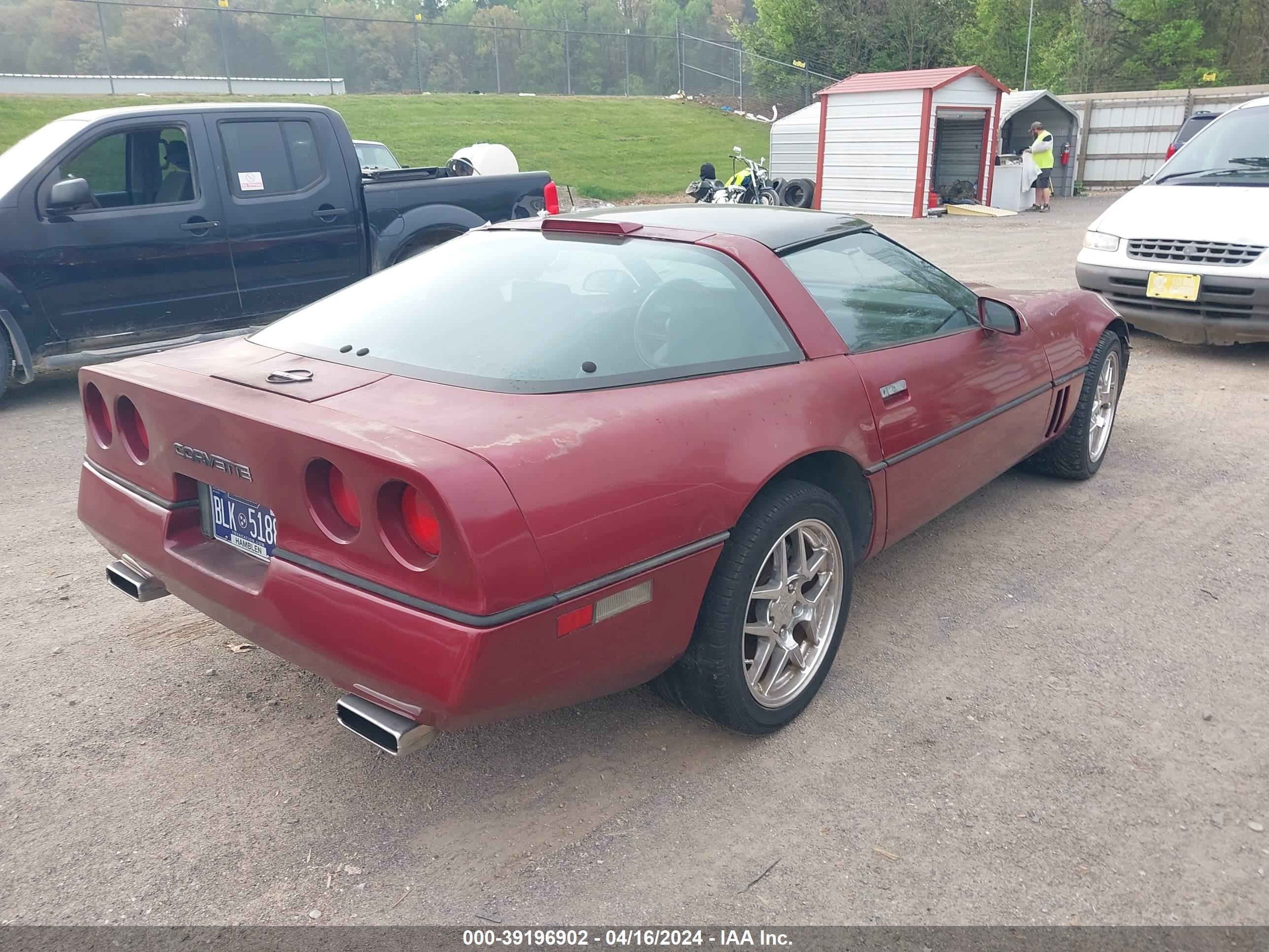 Photo 3 VIN: 1G1YY2187K5107556 - CHEVROLET CORVETTE 