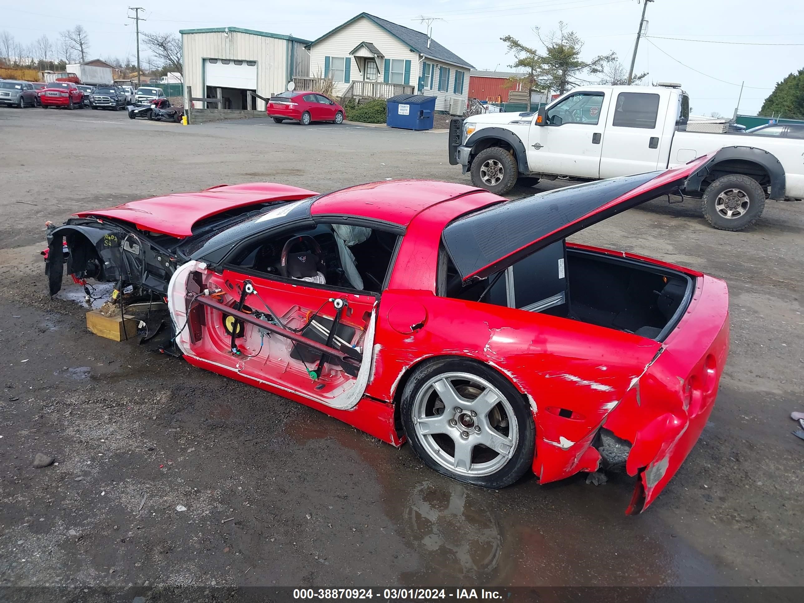 Photo 2 VIN: 1G1YY22G0W5111587 - CHEVROLET CORVETTE 