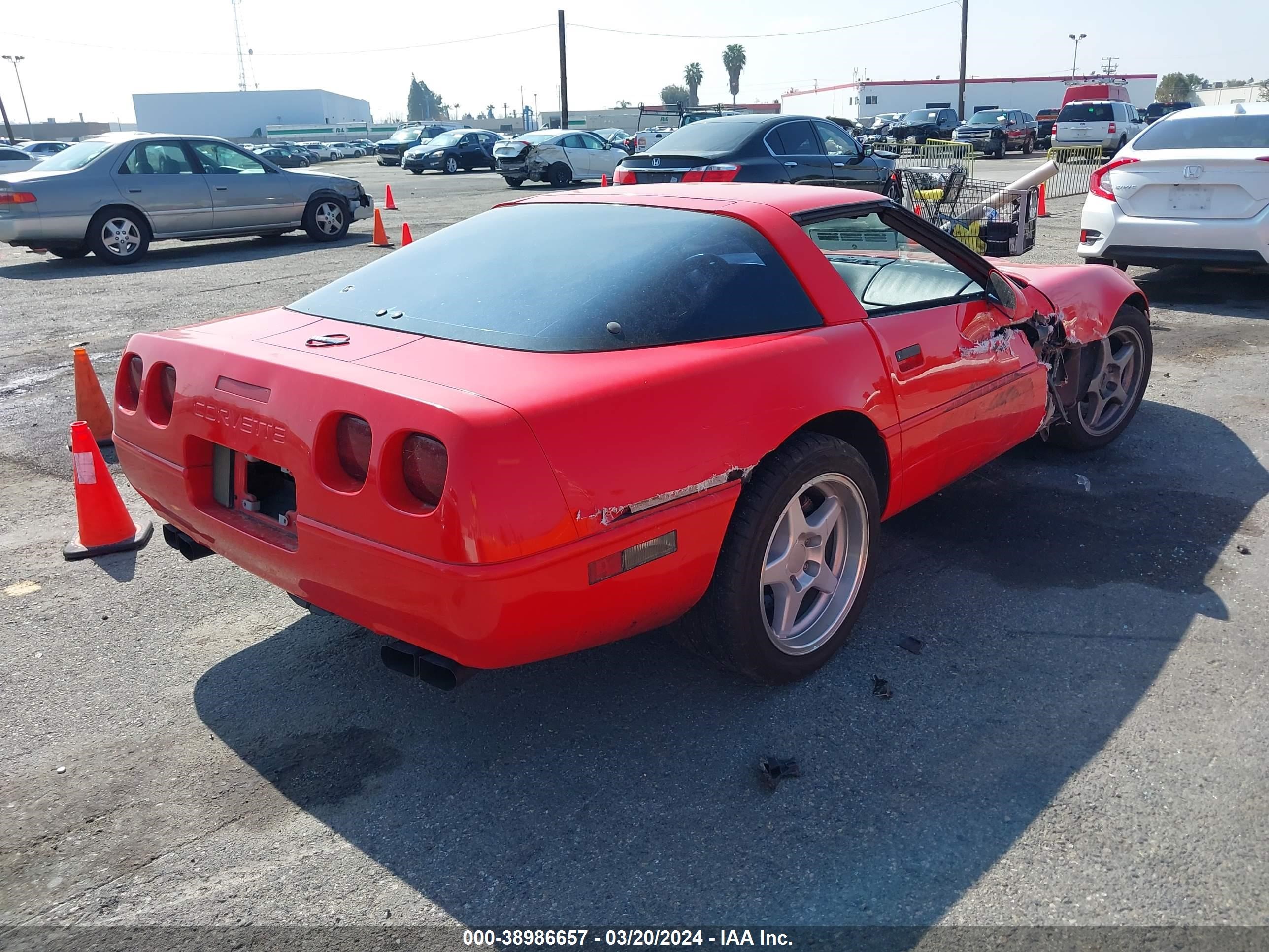 Photo 3 VIN: 1G1YY22PXS5110215 - CHEVROLET CORVETTE 