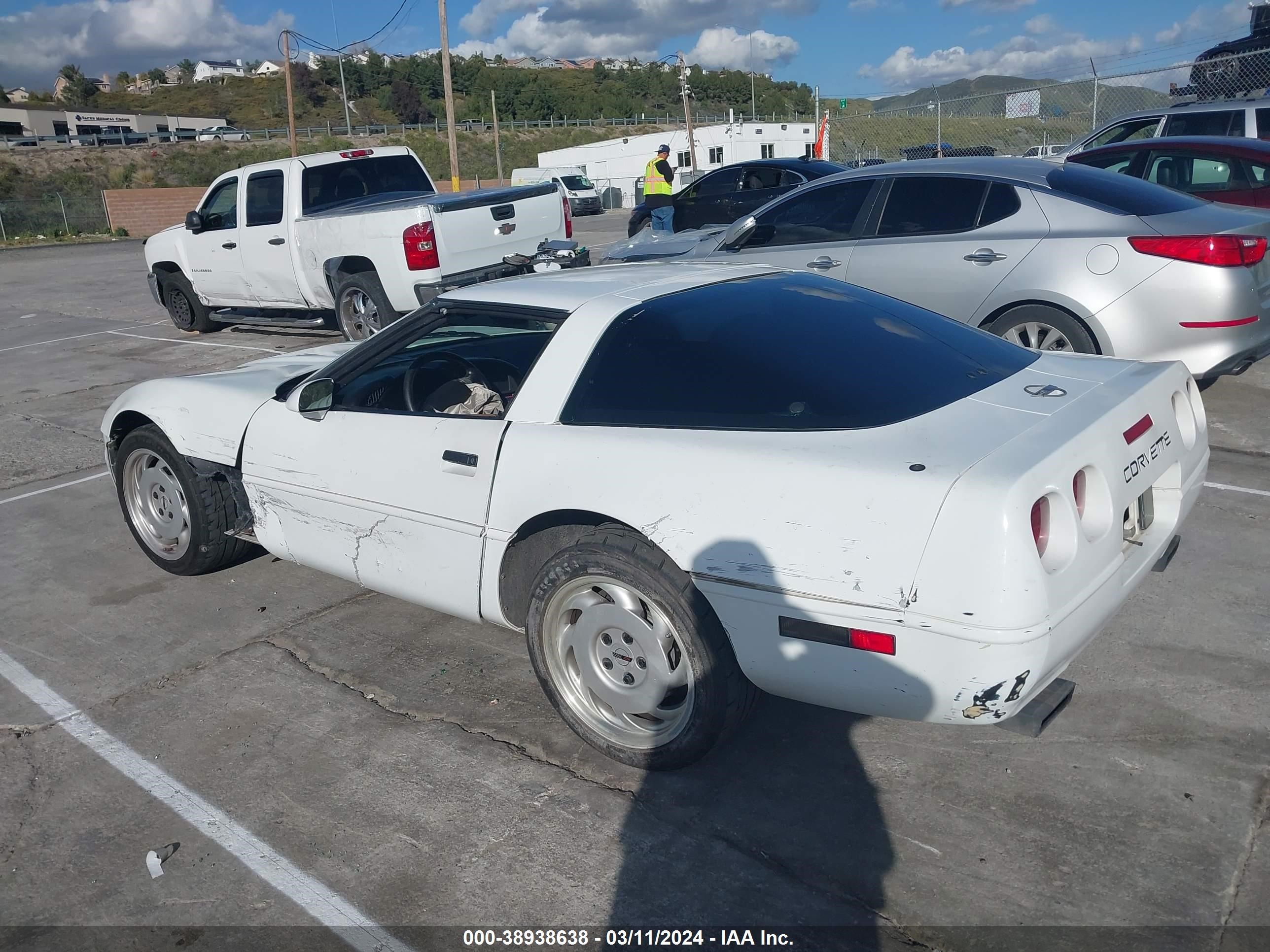 Photo 2 VIN: 1G1YY2387M5117357 - CHEVROLET CORVETTE 