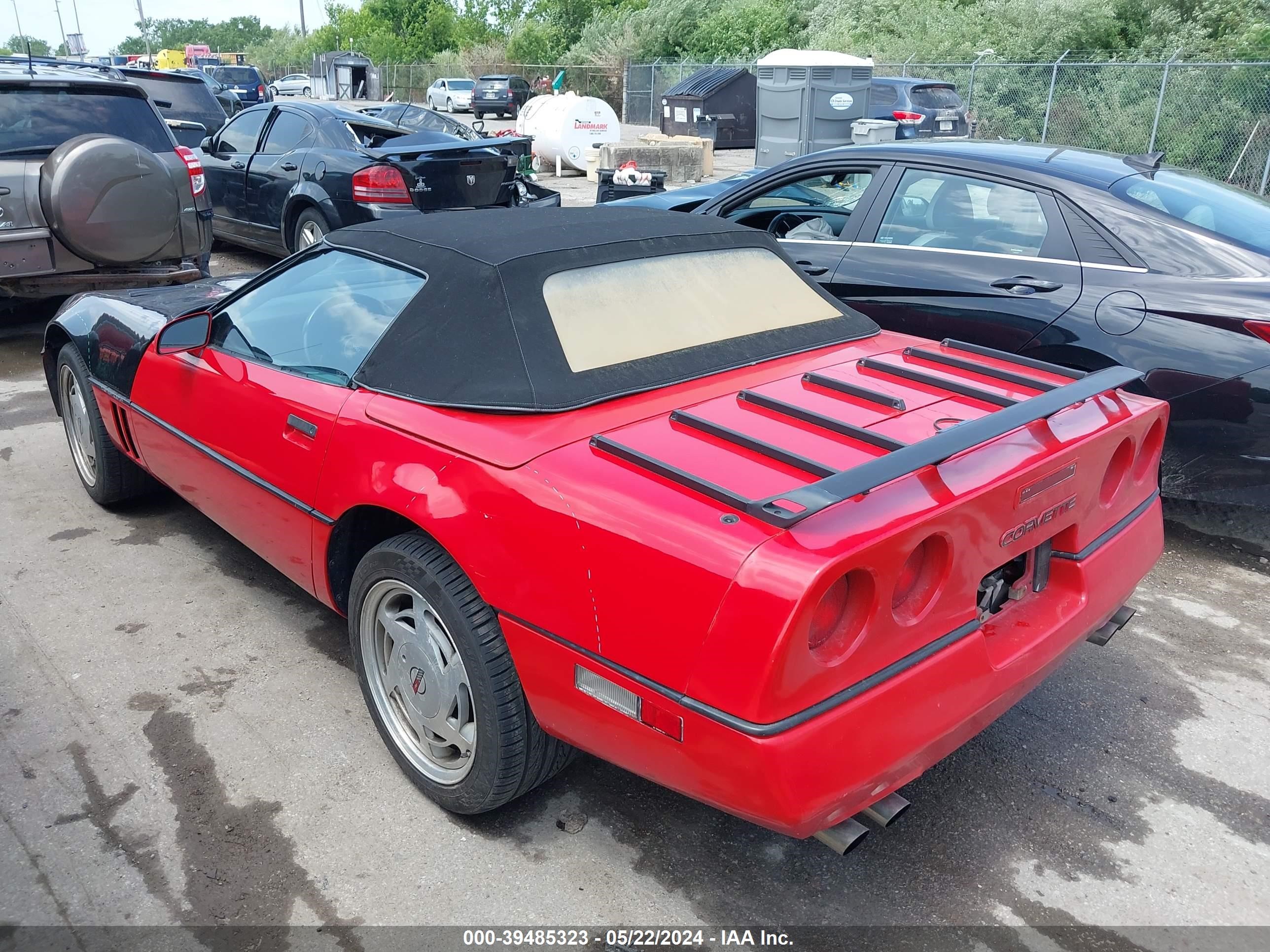 Photo 2 VIN: 1G1YY3189K5122842 - CHEVROLET CORVETTE 