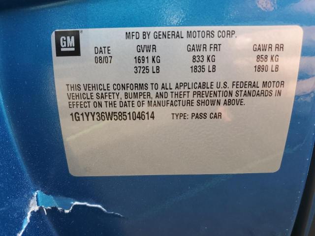 Photo 12 VIN: 1G1YY36W585104614 - CHEVROLET CORVETTE 