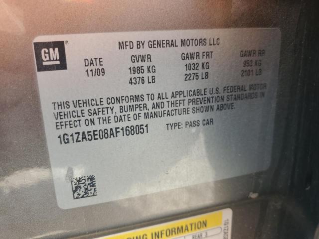 Photo 11 VIN: 1G1ZA5E08AF168051 - CHEVROLET MALIBU 