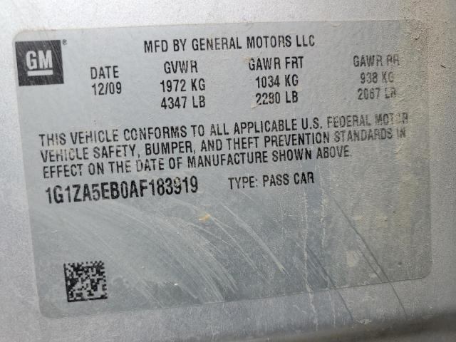 Photo 11 VIN: 1G1ZA5EB0AF183919 - CHEVROLET MALIBU 