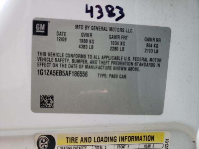 Photo 9 VIN: 1G1ZA5EB5AF186556 - CHEVROLET MALIBU LS 