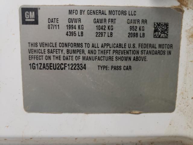 Photo 9 VIN: 1G1ZA5EU2CF122334 - CHEVROLET MALIBU LS 