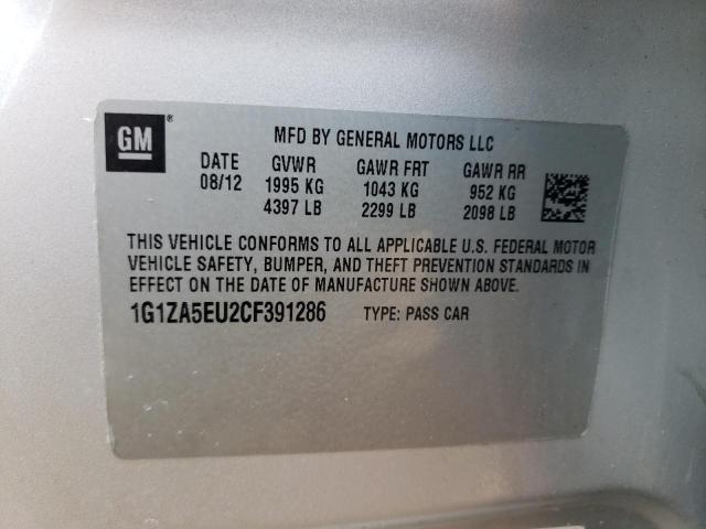 Photo 11 VIN: 1G1ZA5EU2CF391286 - CHEVROLET MALIBU 