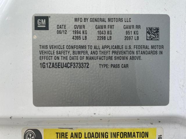 Photo 9 VIN: 1G1ZA5EU4CF373372 - CHEVROLET MALIBU 