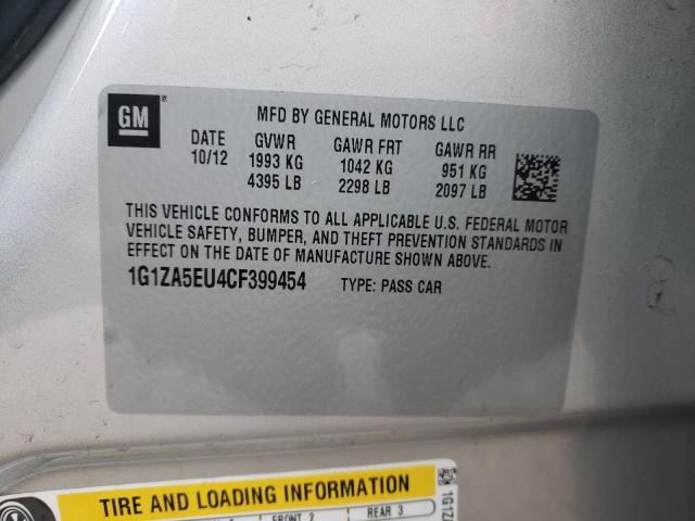 Photo 11 VIN: 1G1ZA5EU4CF399454 - CHEVROLET MALIBU LS 