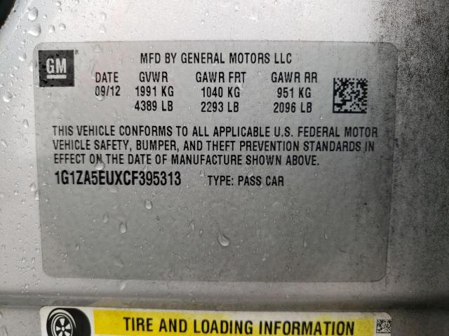 Photo 11 VIN: 1G1ZA5EUXCF395313 - CHEVROLET MALIBU LS 